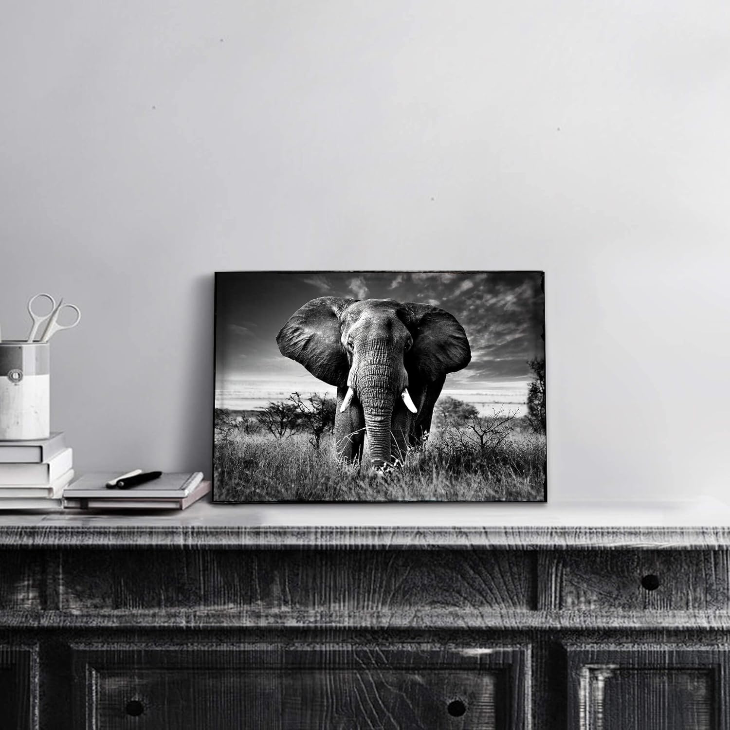 Farmhouse Black Wall Art — 16" - View 5