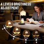 Luxe Beige Table Lamp - View 4