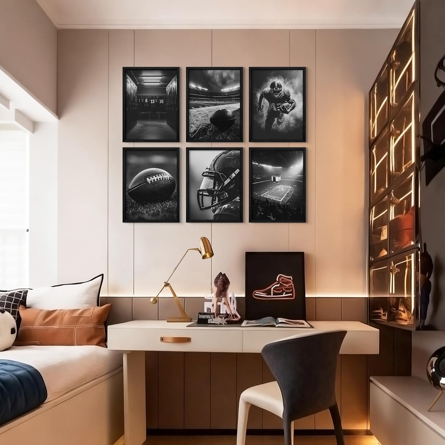 Framed Metal Wall Decor — 8" - View 3
