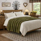 Beige Throw Pillow — 70" - View 4