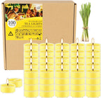 Soy Wax Metal Scented Candle — citronella
