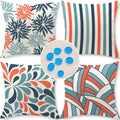Boho Fabric Pillow Cover — 18" — G10