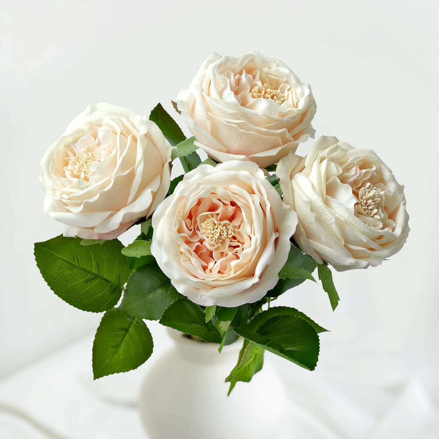 Gold Artificial Flowers — 3.5" — Champagne