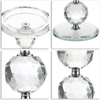 Luxe Glass Pillar Candle — Set of 3 - View 6