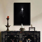Framed Black Wall Art — 16" - View 7