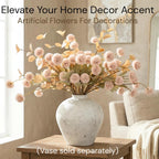 Pom Pom Beige Artificial Flowers - View 3