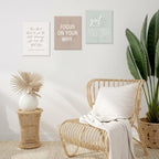 Blue Canvas Wall Art — 10" - View 5