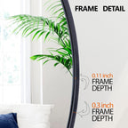 Metal Round Mirror — 24" - View 8