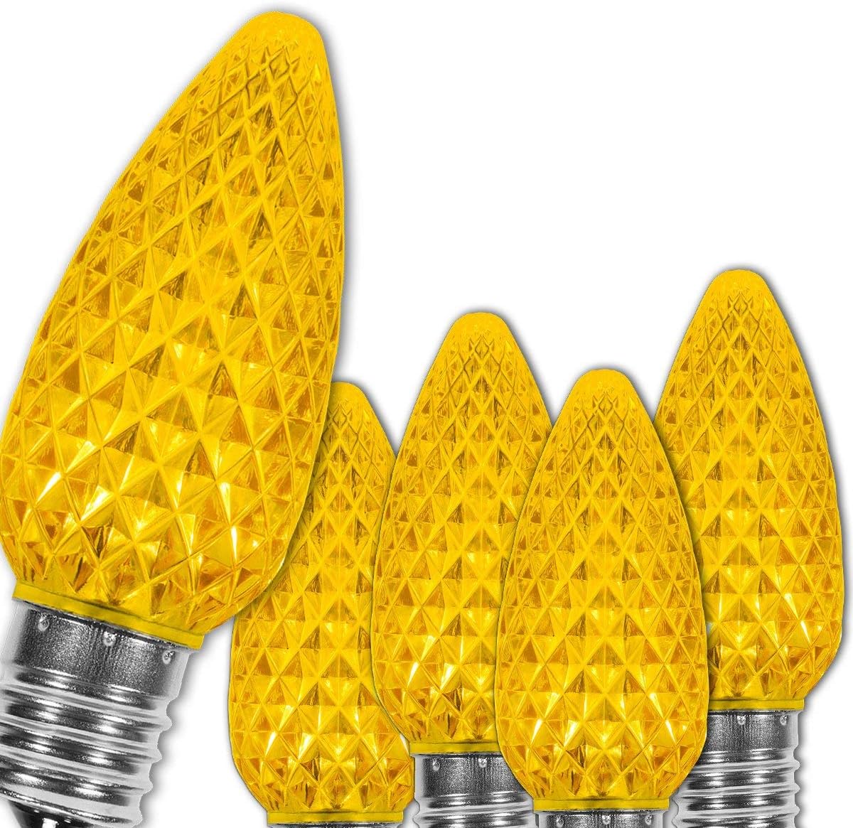 Blue Smart Bulb — Gold Faceted