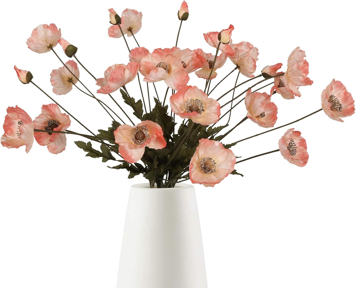 Blue Artificial Flowers — Coral Pink
