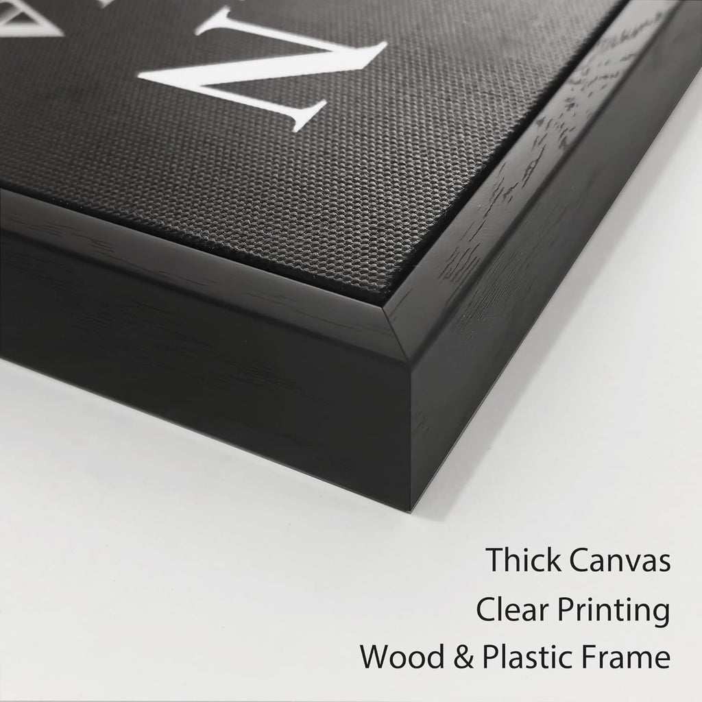 Framed Black Wall Decor - View 3