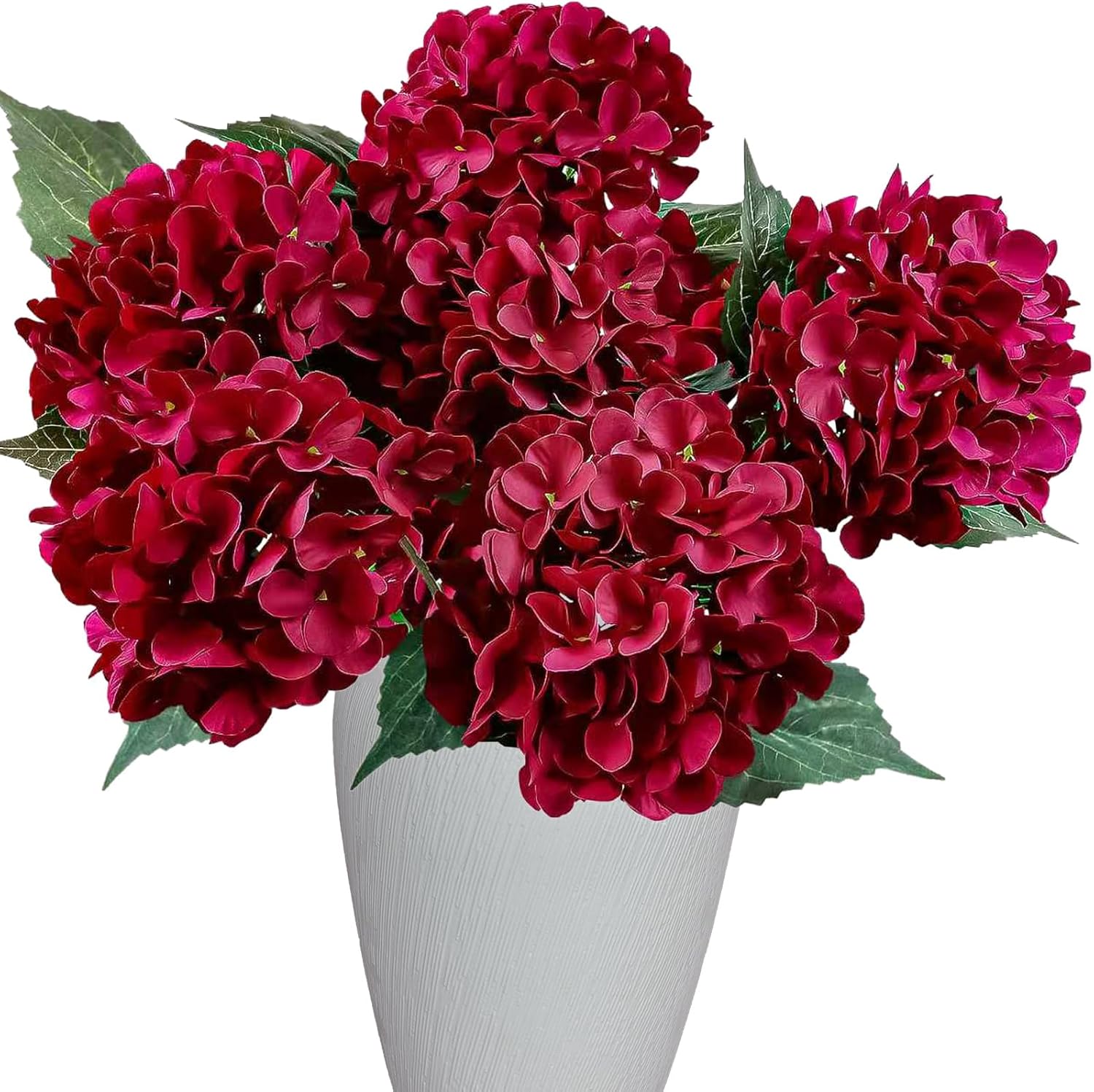 Beige Artificial Flowers — Burgundy，wine Red