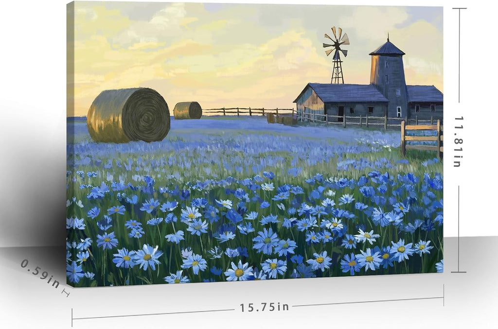 Farmhouse Green Wall Art — 16" - View 6