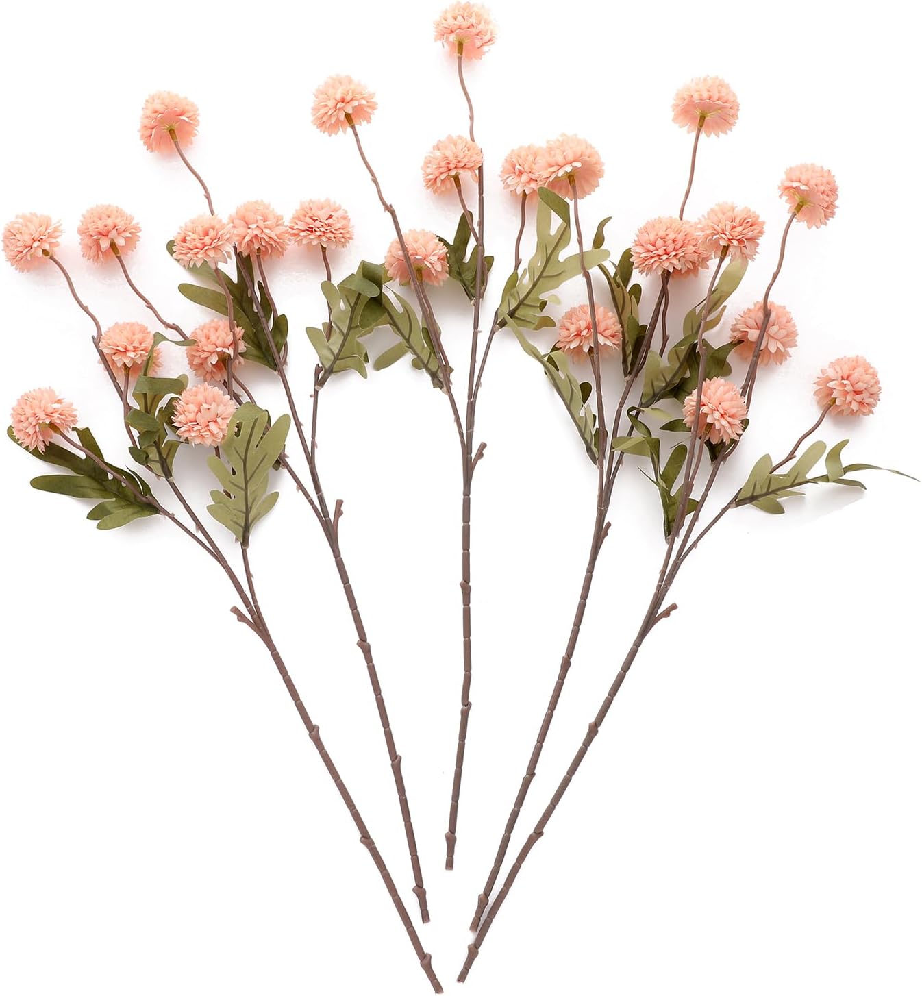 Beige Artificial Plant — Dusty Pink