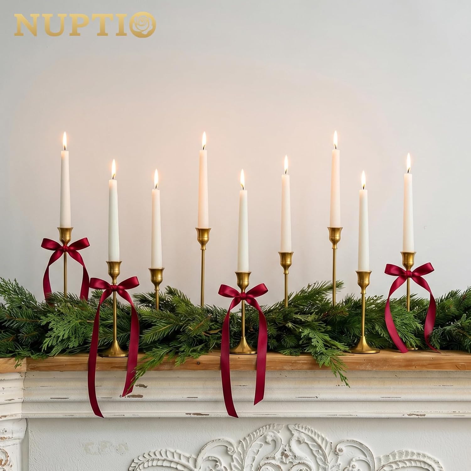 Vintage Luxe Black Candle — Set of 3 - View 3