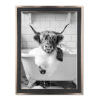 Framed Farmhouse Black Wall Decor — 10"