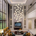 Luxe Metal Chandelier — 7" — Square