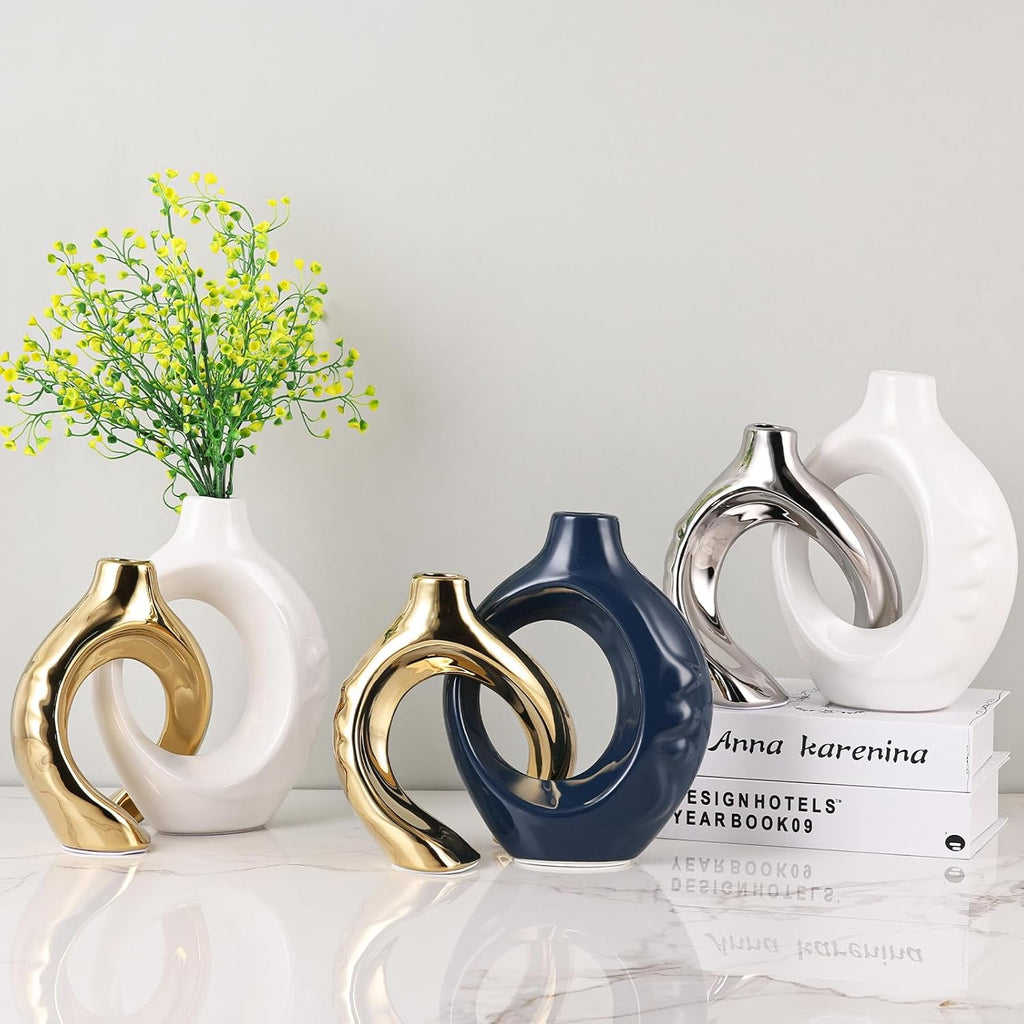 Boho Black Vase - View 7