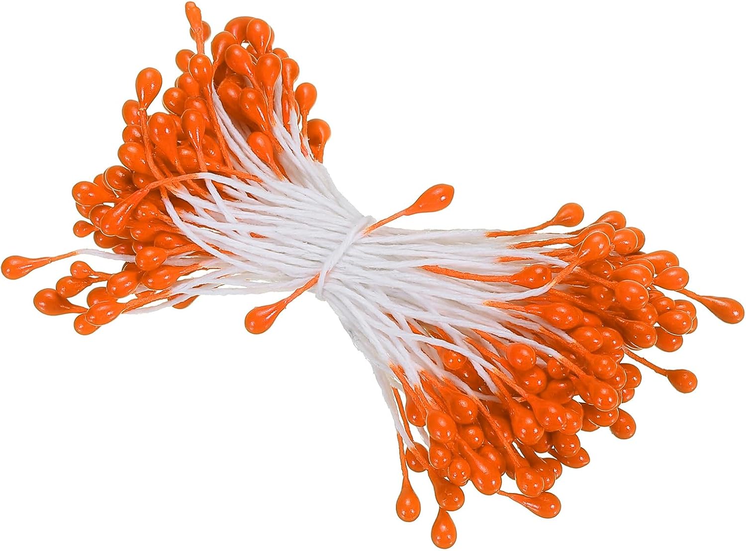 Beige Artificial Plant — Orange