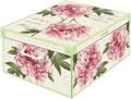 Linen Fabric Storage Basket — 8x9 — Medium