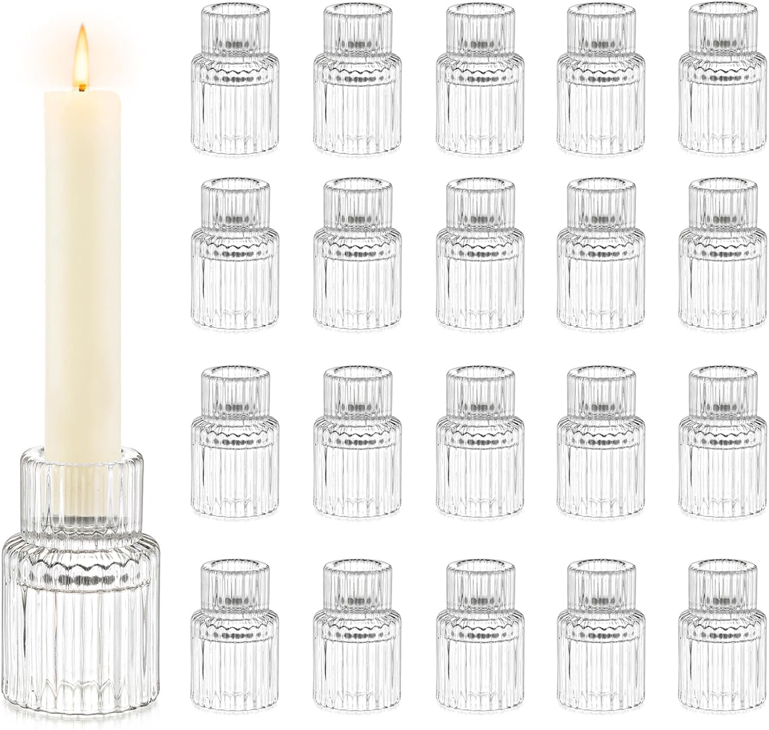 Blue Candle — 20PCS