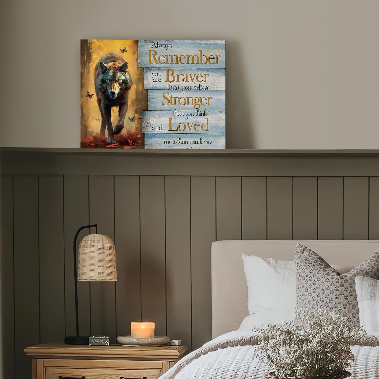 Framed Metal Canvas Wall Art — 16" - View 7