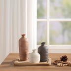 Boho Brown Decorative Vase — Set of 3 - View 6