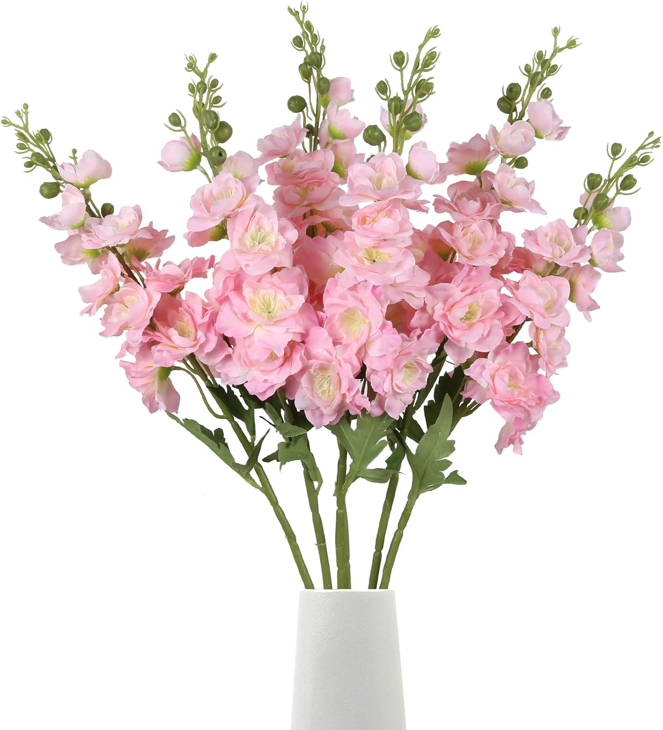 Blue Artificial Flowers — 29.52" — Pink