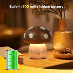 Cordless Wood Bedside Lamp - View 7