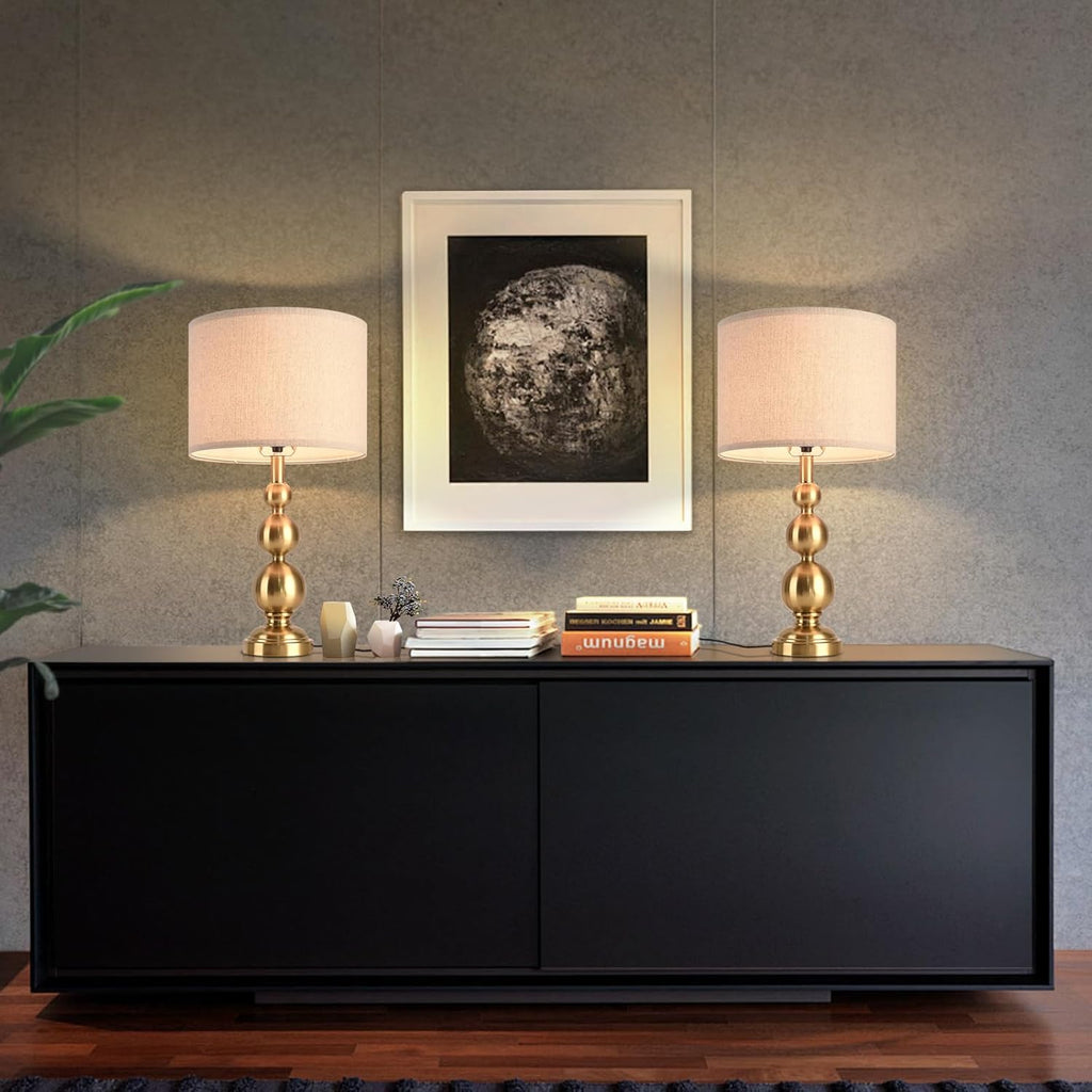Luxe Black Table Lamp — 24.4" - View 6