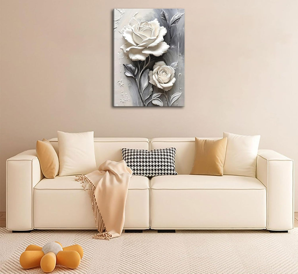 Modern Pink Canvas Wall Art — 16" - View 8