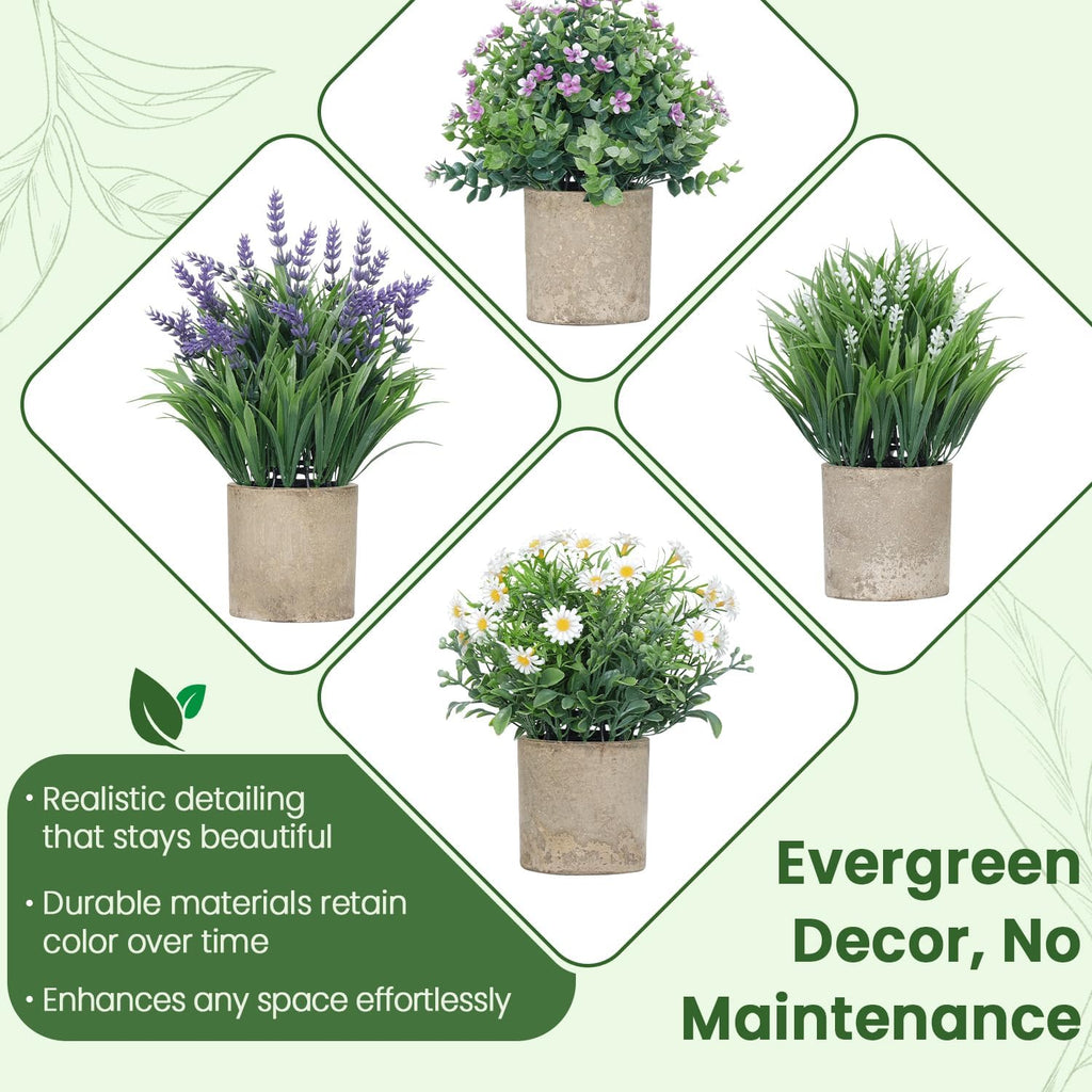 Green Artificial Plant - View 2