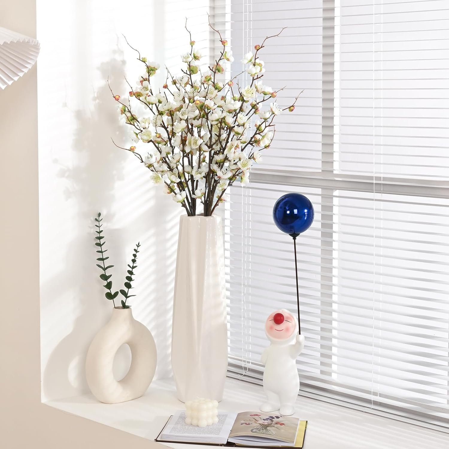 Beige Artificial Flowers — 36" - View 7