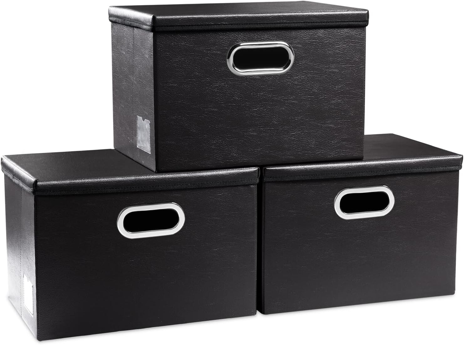Black Storage Bin — 7x11 — Black