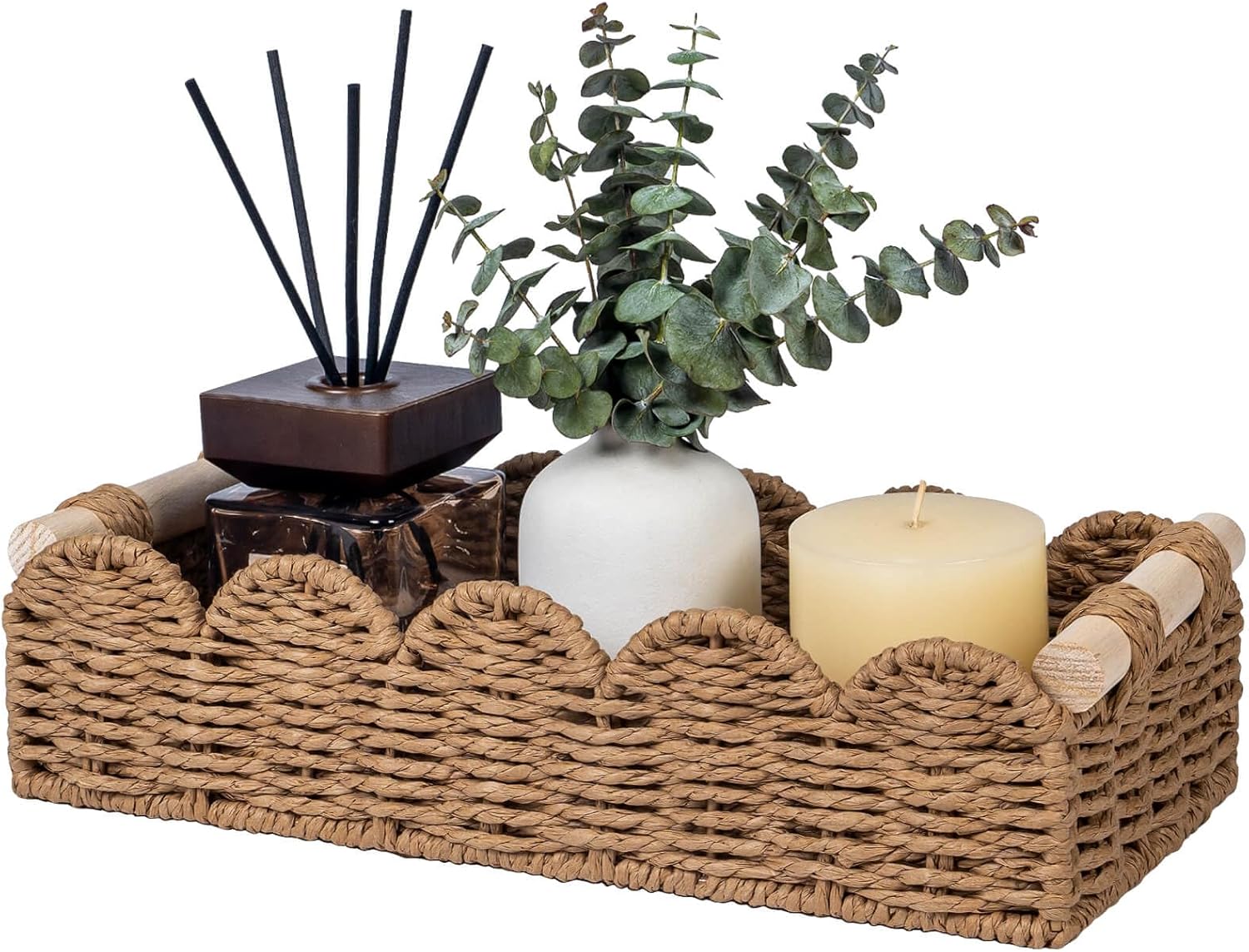 Beige Storage Basket — 14" — Neutral