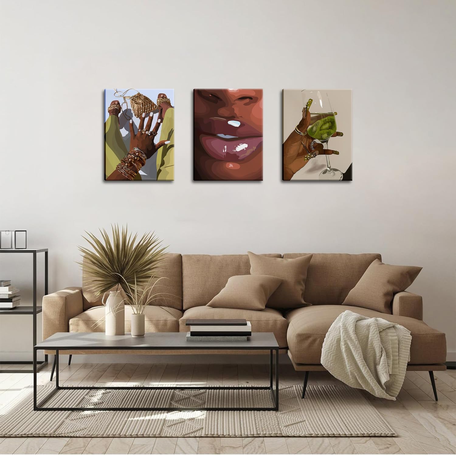 Framed Black Wall Decor — 16" - View 9