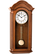 Battery Operated Wood Wall Clock — 26"