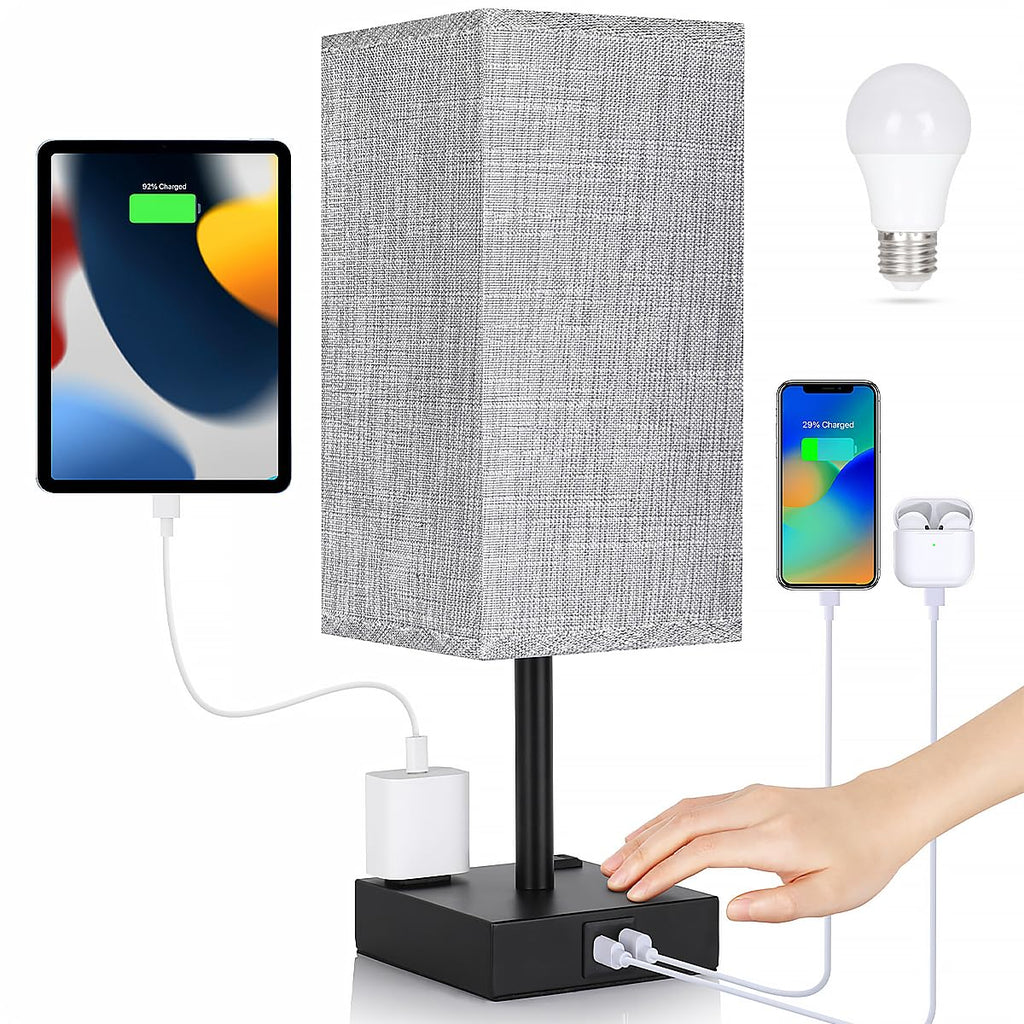 Dimmable Black Table Lamp