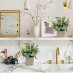Wood Artificial Plant — 8.3" - View 4