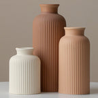 Modern Beige Decorative Vase