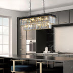 Luxe Black Chandelier — 11-Light - View 5