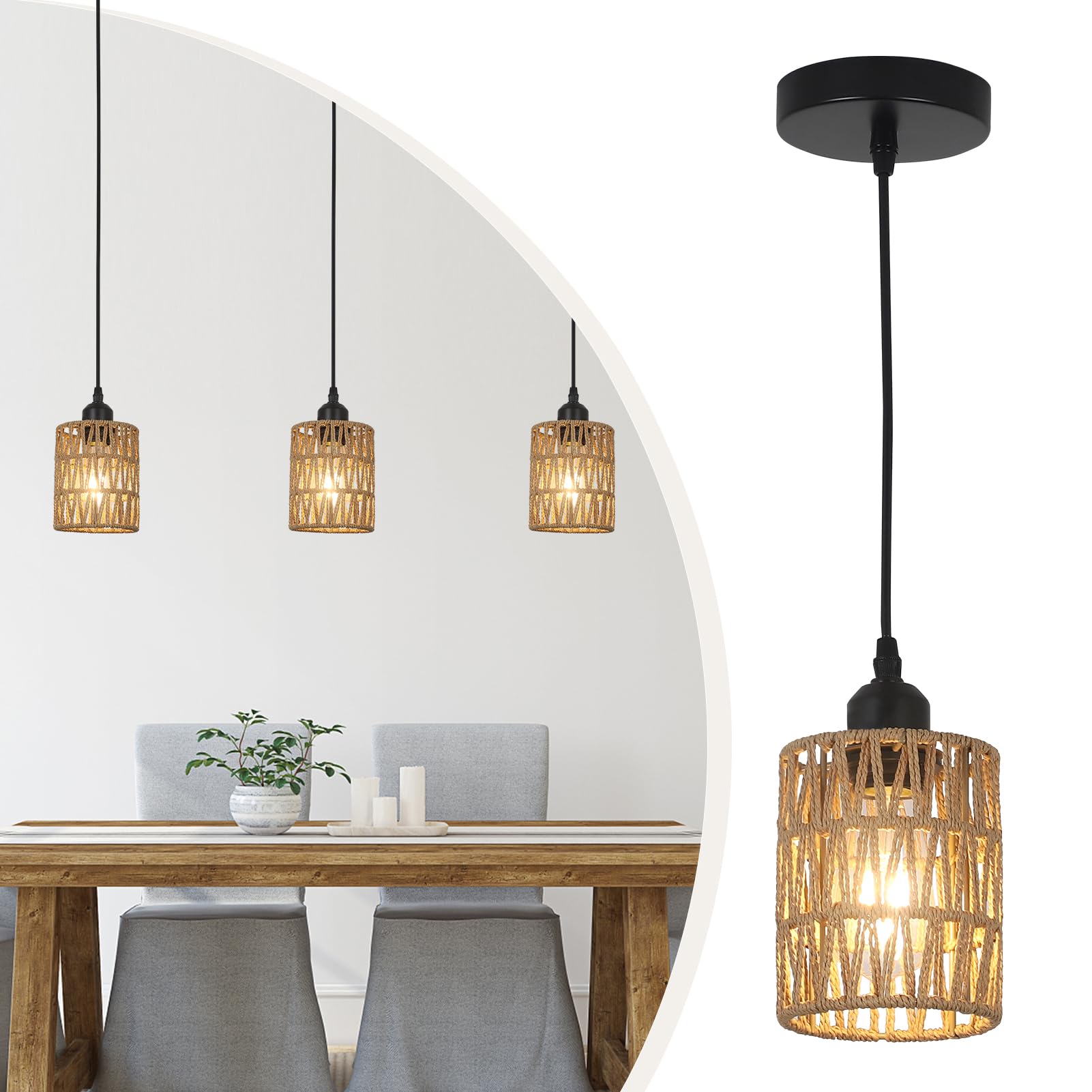 Boho Metal Chandelier