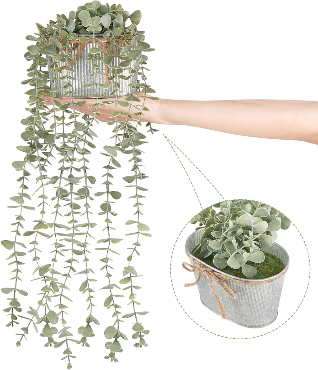 Farmhouse Black Artificial Plant - View 6