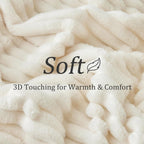 Beige Throw Pillow — 50" - View 5