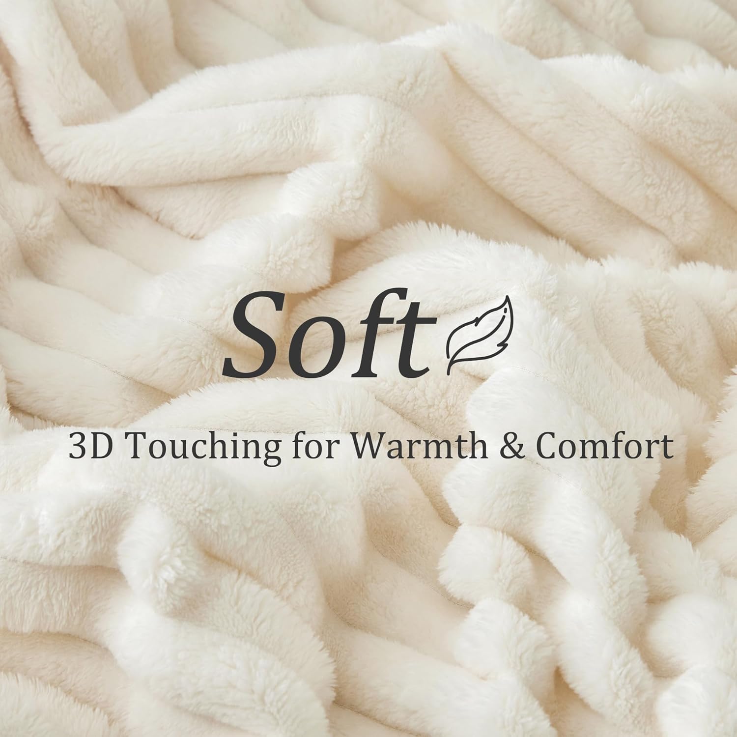 Beige Throw Pillow — 50" - View 5