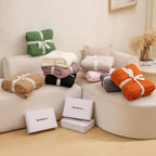 Beige Throw Pillow - View 9