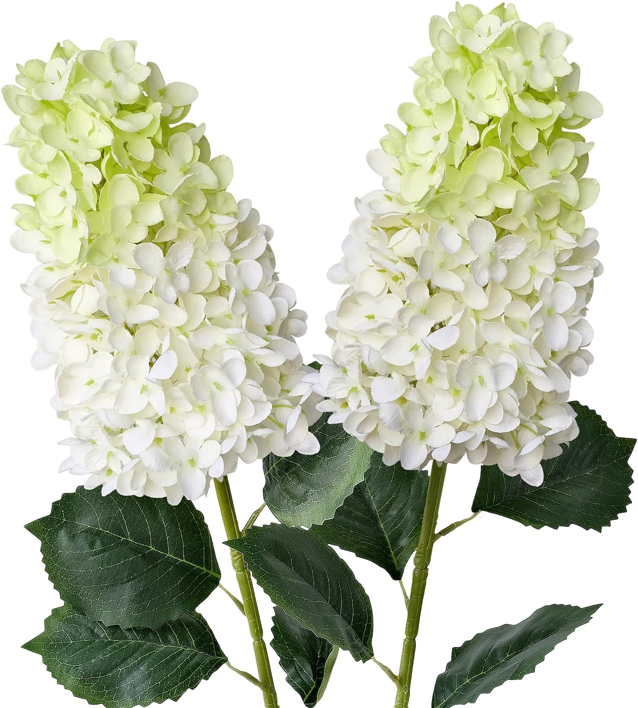 Blue Artificial Flowers — 31.5" — White/Green
