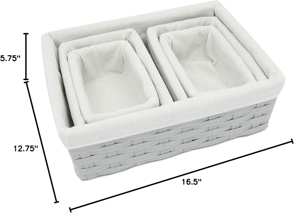 Rectangular Metal Storage Bin - View 10
