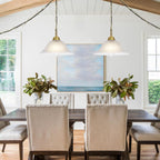Dimmable Farmhouse Black Pendant Light - View 6