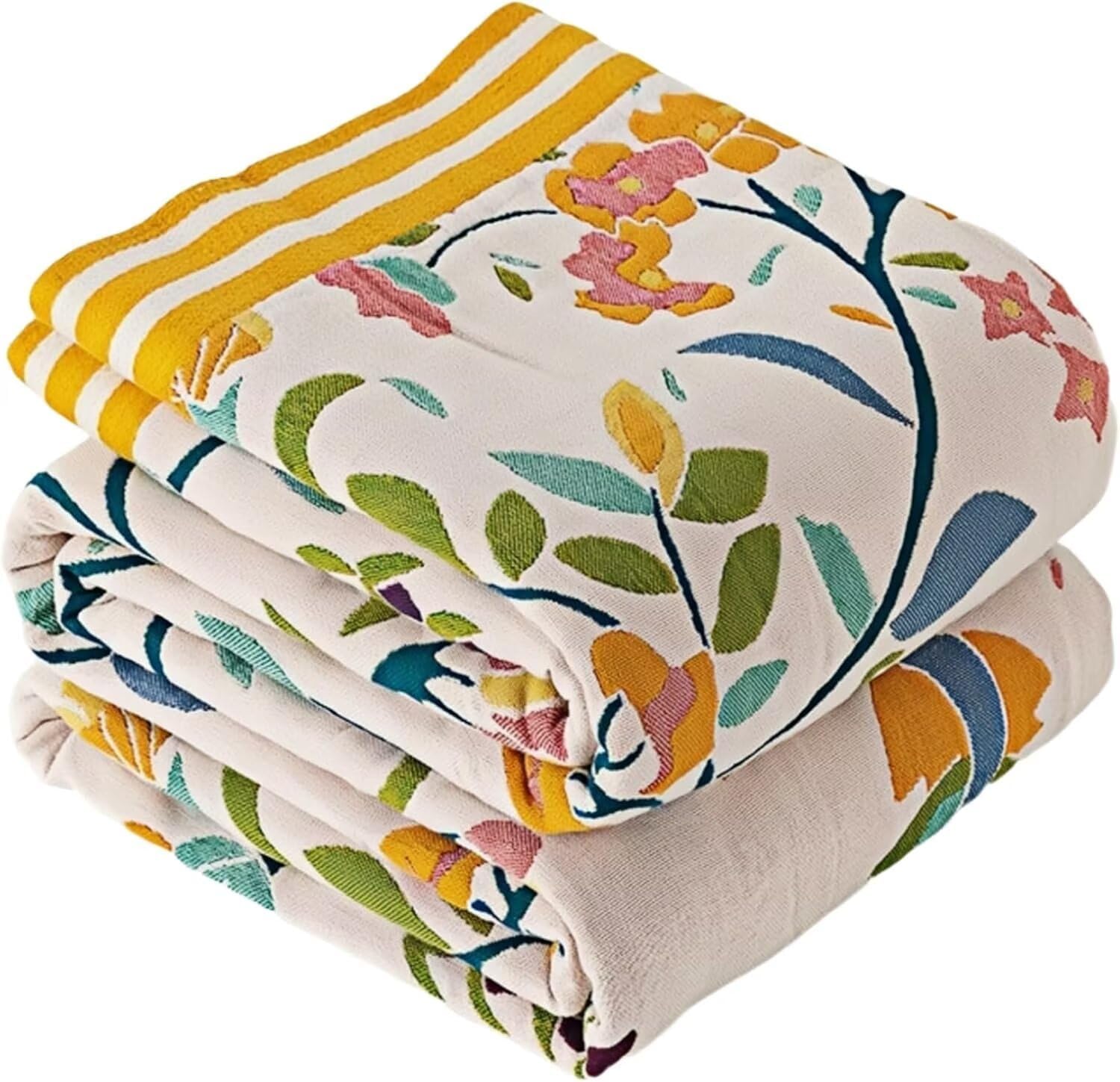 Vintage Boho Beige Throw Pillow — 50" — P-1--yellow